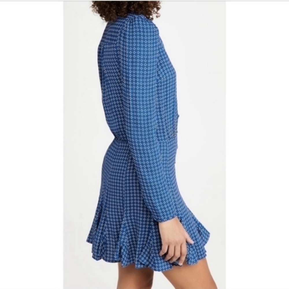 Veronica Beard Riggins Mini Geometric Print Dress - Picture 2 of 9